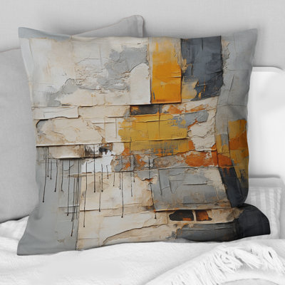 Coussin décoratif Abstract Assemblage I - Abstract Collages