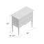 Manor House 34'' W Console Table