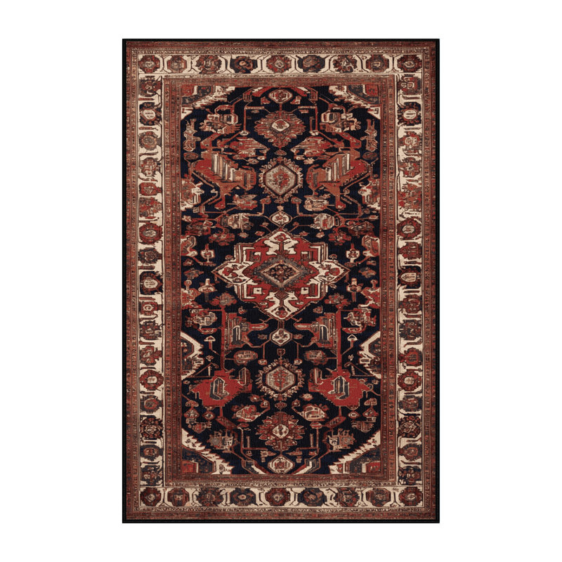 Tapis brun lavable à la machine, Tapis de couloir 2 pi x 5 pi