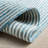 Mccabe Hand Woven Wool/Cotton Rug in Blue/Ivory-986375378