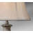Mulinello 30 in. Aged Silver with Black Table Lamp