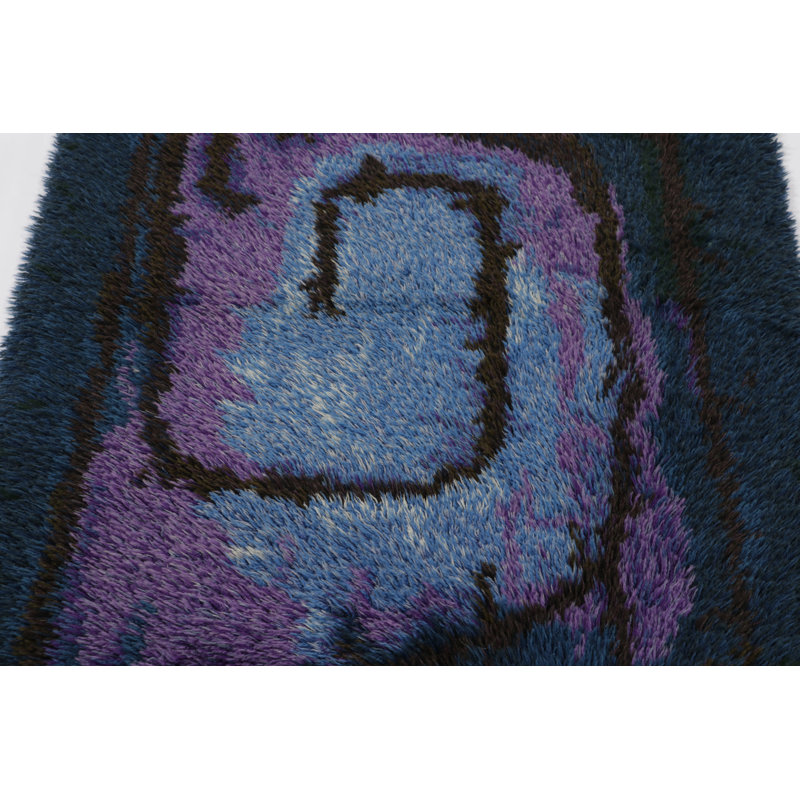 Vintage One-of-a-Kind 3'1X4'10 Hand Knotted Area Rug