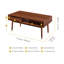 Table basse de 40 po Sabornton