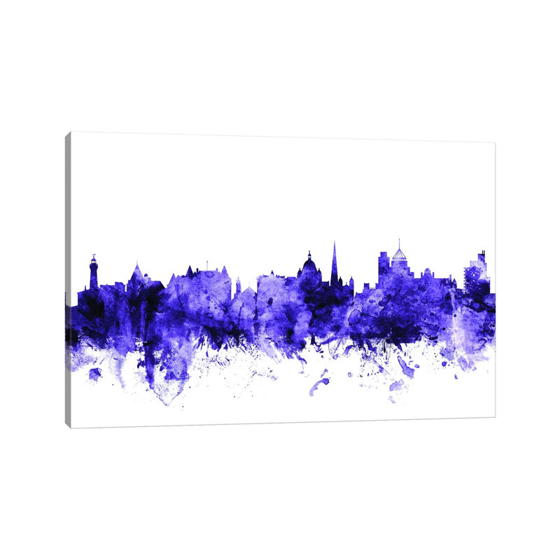 Victoria, Canada Skyline by Michael Tompsett - Wrapped Canvas Gallery-Wrapped Canvas Giclée, 20.32 cm H x 30.48 cm W