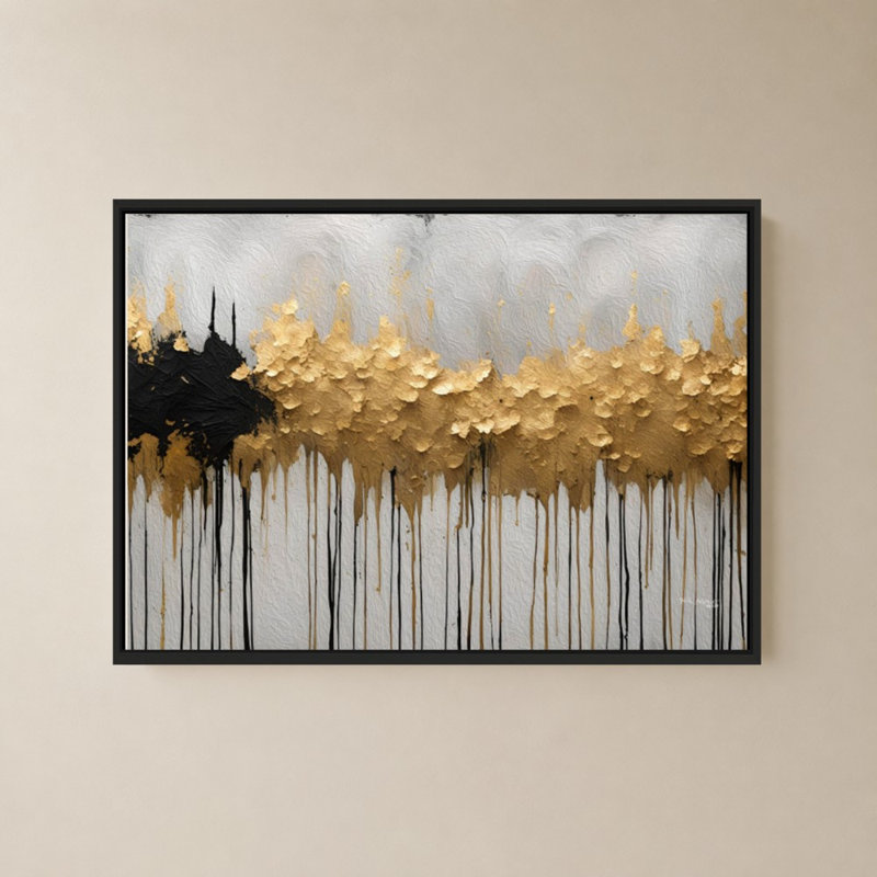 «Isaiah 60: 1 Arise Shine» par Mark Lawrence, reproduction, H 21,5 po x l 33,5 po x P 2 po, Cadre flottant, Noir