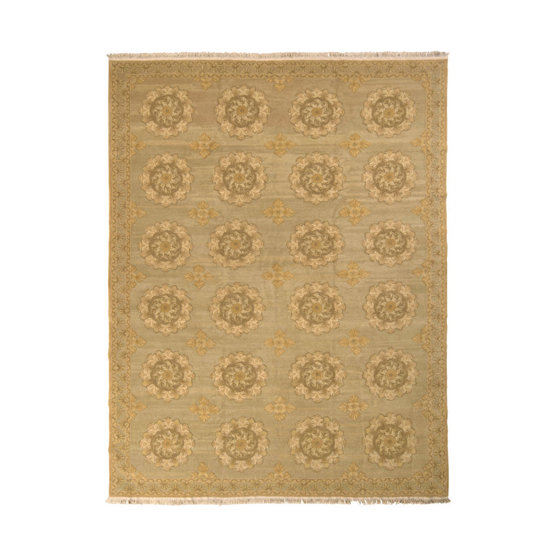 One-of-a-Kind 9'1" X 11'6" Hand Knotted Area Rug