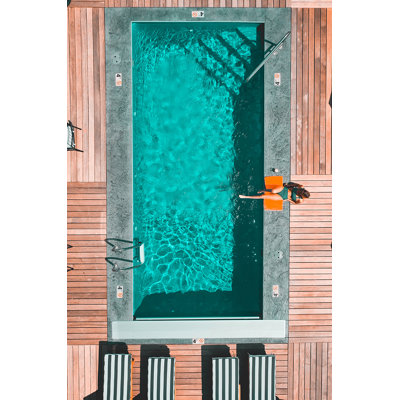 At The Pool - Print on Plastic / Acrylic