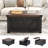 Farmhouse Coffee Table With Charging Station&Usb Ports, Lift Tabletop Central Table W/Large Hidden Space-688477389