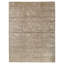Hand Knotted Area Rug in Gold