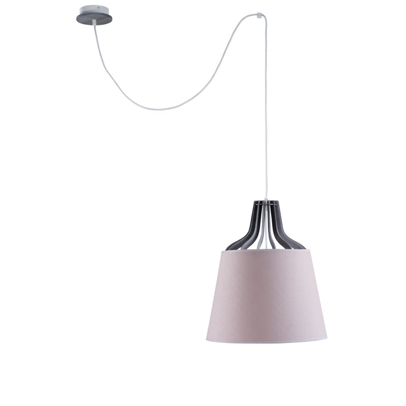 Visconti 1 - Light Single Pendant, Pink