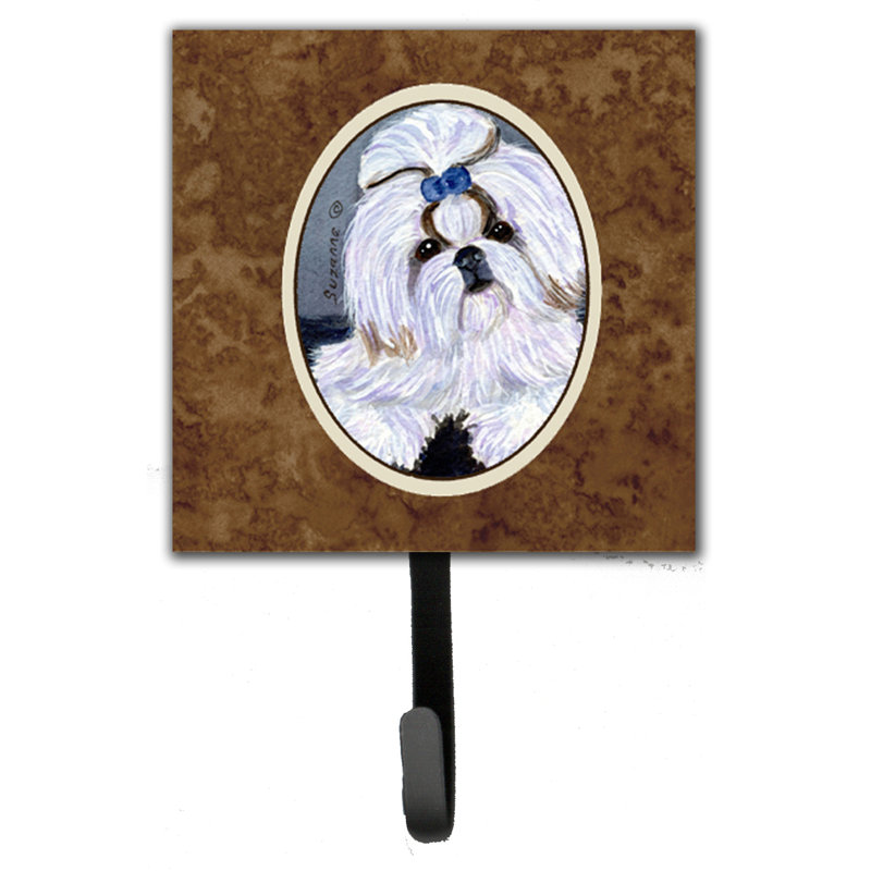 Porte-laisse tzu et crochet mural shih