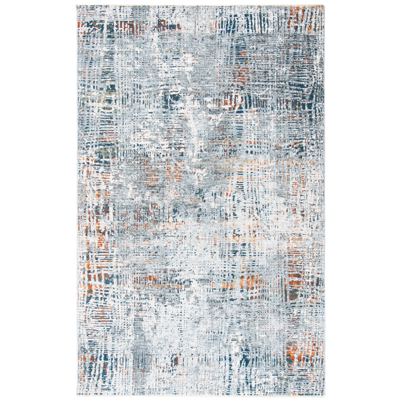 Harp Performance Abstract Rug, Rectangle 2'6" x 4'