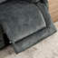 Ensemble de salon inclinable manuel moderne en microfibre 3 pièces avec fauteuil inclinable et causeuse avec console et canapé-131238529-131125720