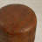 Archer 16.14"W Tufted Full-Grain Genuine Leather Upholstered Round Ottoman Footrest Pouf-737218435