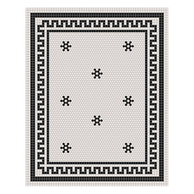 Tuxedo Easy to Clean Vinyl Mat