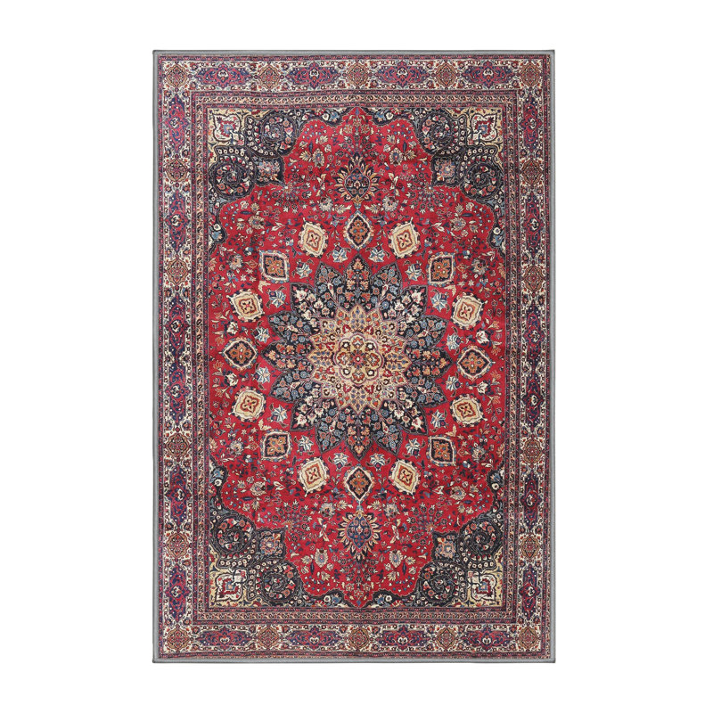 Gilby Oriental Indoor Rug, Rectangle 2' x 5'