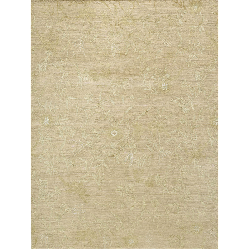 Floral Area Rug, Rectangle 6' x 9'