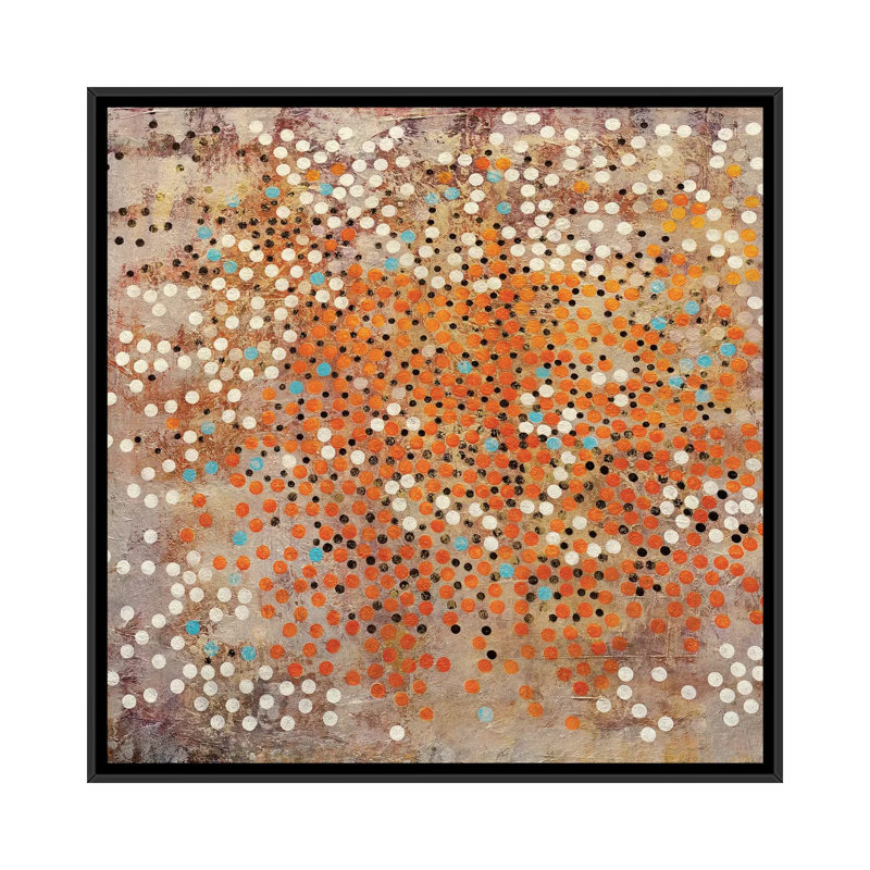 Hive - Painting on Canvas, Black Framed, 93.98 cm H x 93.98 cm W