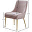 Chaise d'appoint rembourrée en velours Owen-32926669