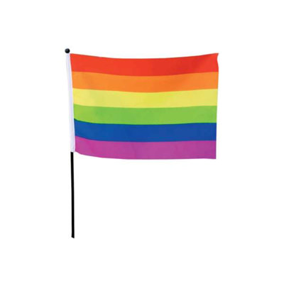 Pride Stick Polyester House Flag