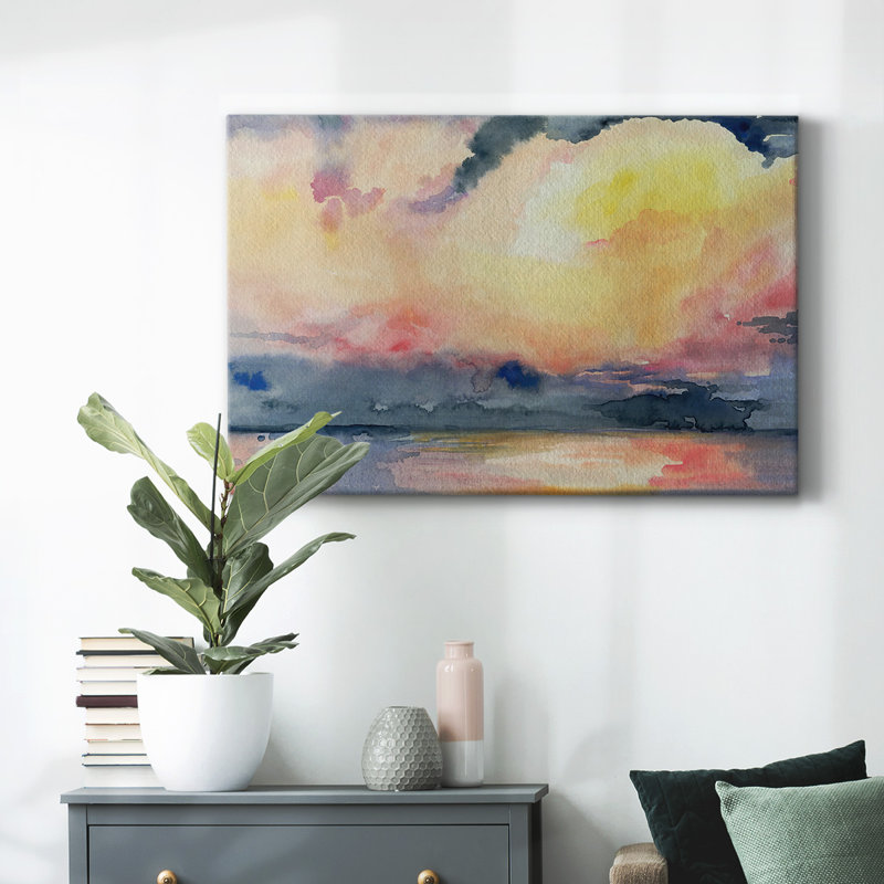Toile tendue Prism Seascape III-Gallery, H 12 po x l 18 po