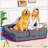 Human Dog Bed,Lazy Sofa,5-Position Adjustable Convertible-943022553