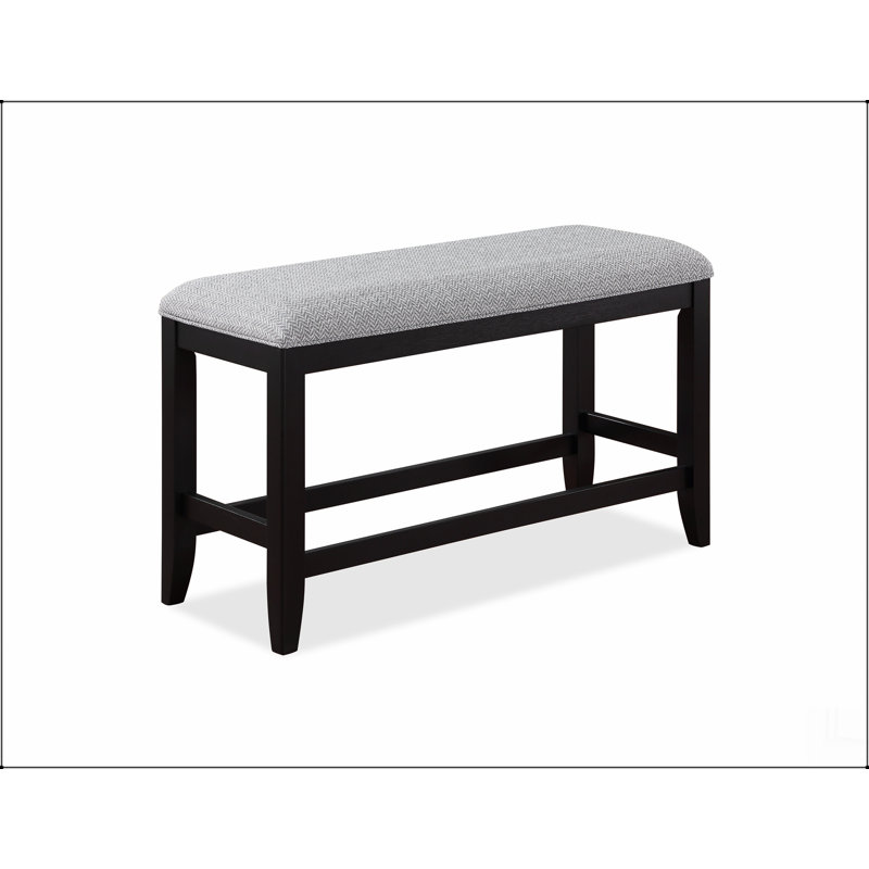 Banc de salle à manger à hauteur de comptoir 1 pièce, Brun