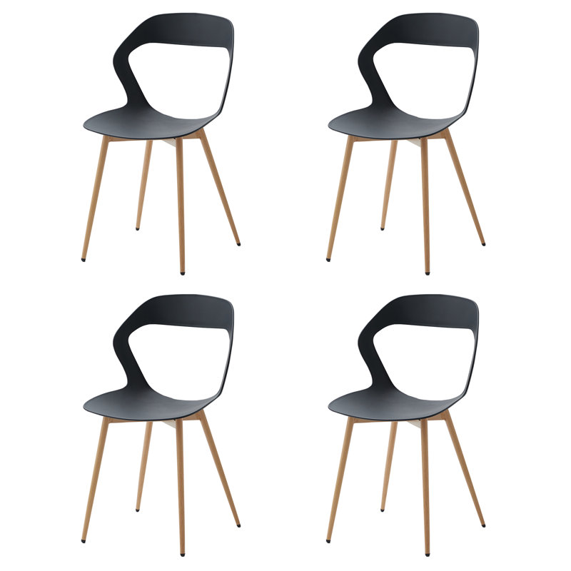 47.5cm H Side Chair in Black