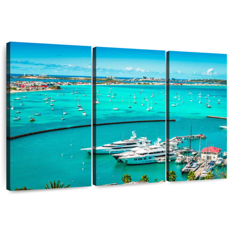 Gillard Saint Martin Yachts, 28" H x 45" W