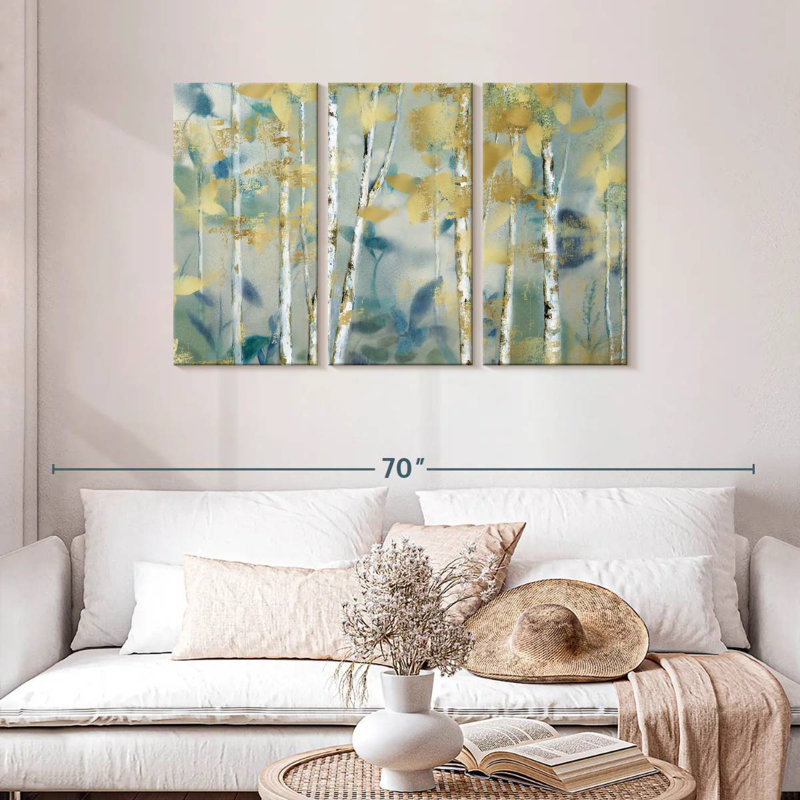 Alvord Gilded Forest I, H 28 po x l 45 po