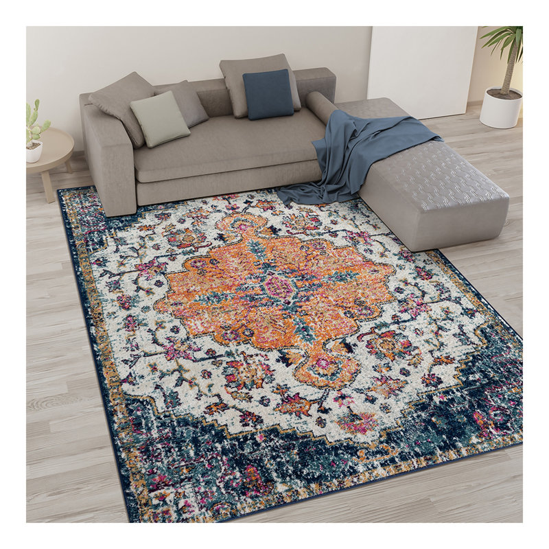 Tapis tissé Boho Medallion