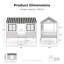 Lit mezzanine simple Forest-905144142