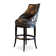 Zebrano Swivel Bar & Counter Stool