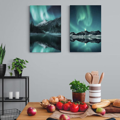 2 Piece Wrapped Canvas Print