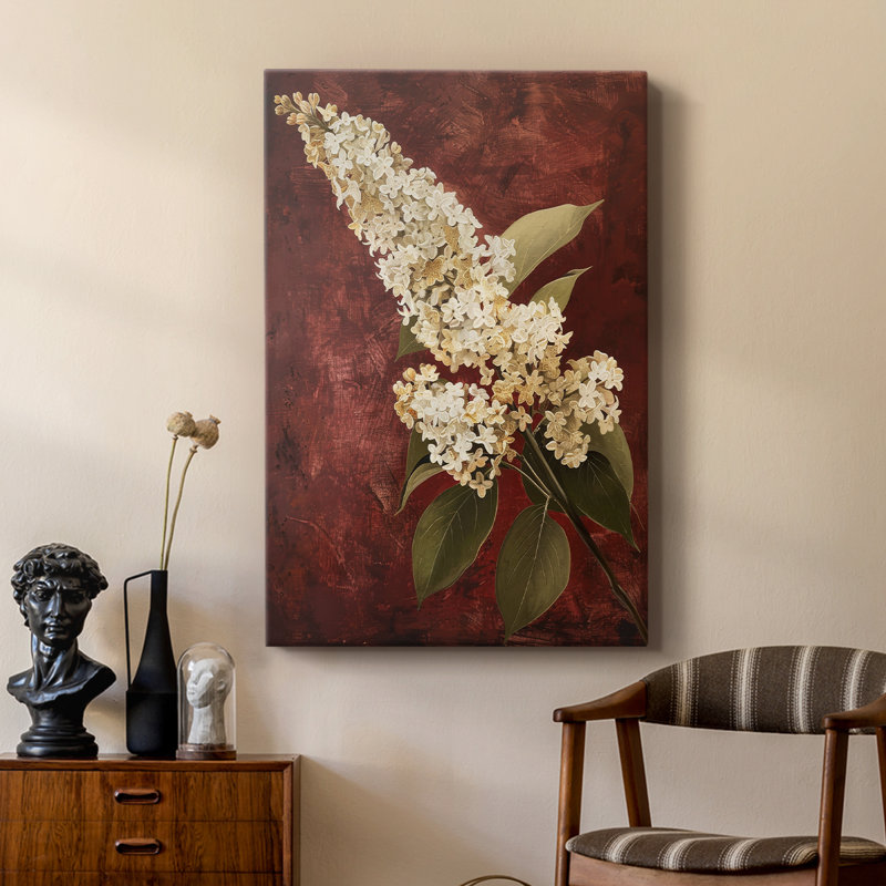 FLORAL Series CXCV III - Gallery Cavas sur mesure, H 48 po x l 32 po