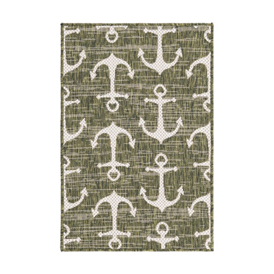 Machine Woven Polypropylene Plastic Rug
