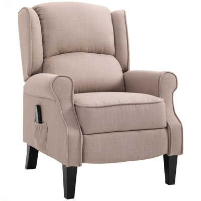 Massage Recliner Sofa With Heat Function, Remote Control
