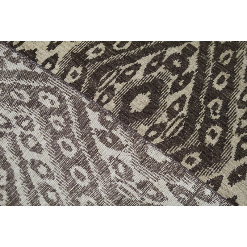 Hand Woven Wool Geometric Area Rug