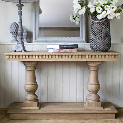 Console en bois massif de style américain