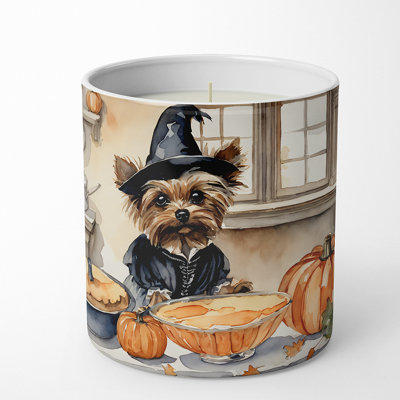 Ceramic Tumbler Candle with Holder