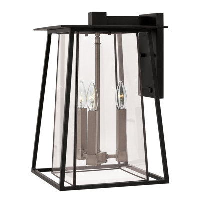 Walker 3-Light Outdoor Wall Lantern