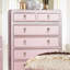 Mobilier de chambre à coucher de style contemporain avec garniture de miroir 1Pc