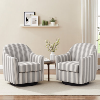 Set Of 2 29.92In Swivel Accent Chair