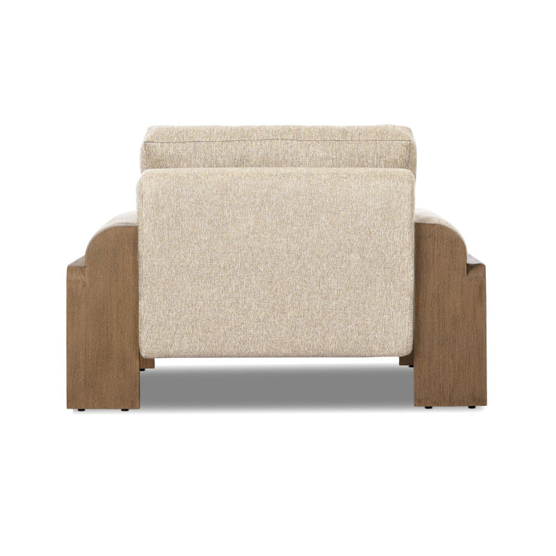 Joette Outdoor Chair-Washed Brown-FSC, Washed Brown, Ellor Beige