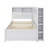 Wood Daybed With Storage Shelves, USB And Trundle-1671739207