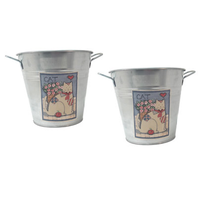 Tichenor Handmade Metal Pot Planter