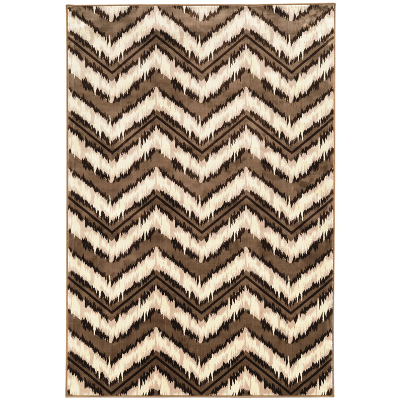Beirut Chevron Indoor Rug, Rectangle 5' x 7'6"