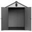 Remise de rangement, remise en plastique 6 * 8Ft