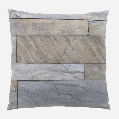 Coussin décoratif brique