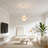 D50 Ufo Pendant Light, Adjustable Cord, E26 3-color Bulb Included, Wall Control